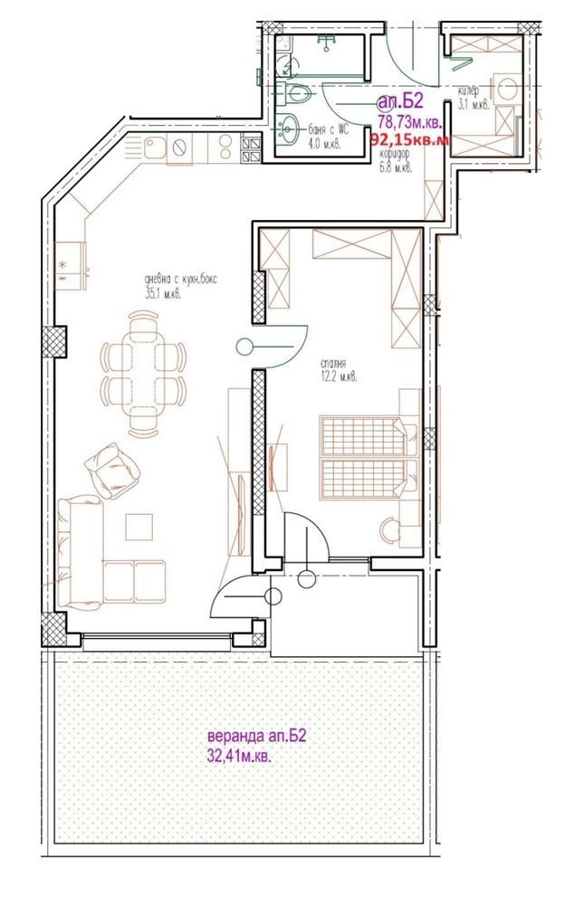 Продава 2-СТАЕН, гр. Варна, Свети Никола, снимка 3 - Апартаменти - 53491915
