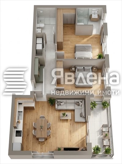 Продава 3-СТАЕН, с. Марково, област Пловдив, снимка 6 - Апартаменти - 56743634
