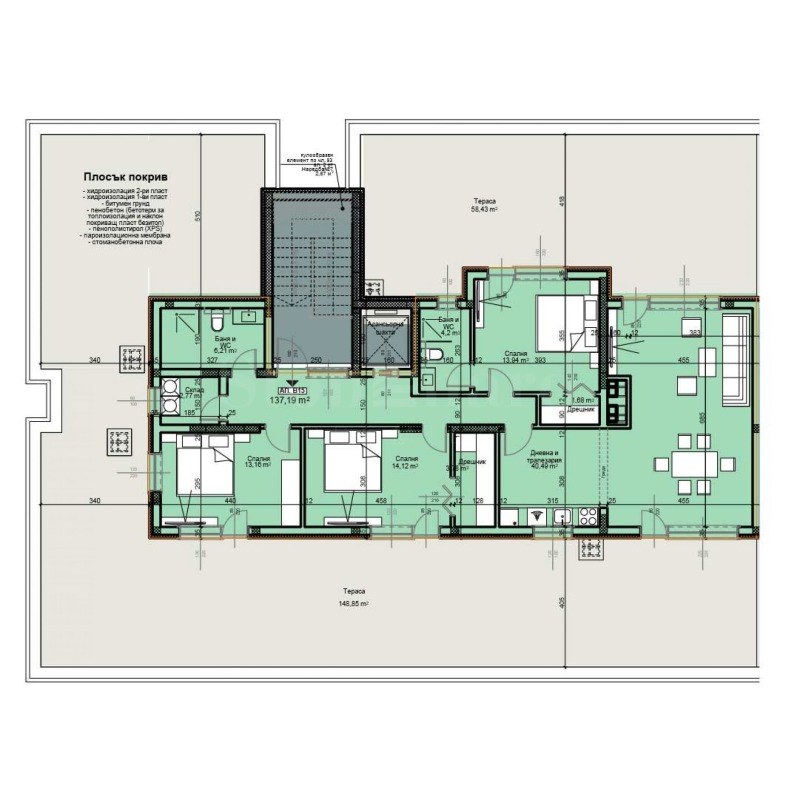 Продава 4-СТАЕН, гр. Пловдив, Остромила, снимка 7 - Апартаменти - 53154313