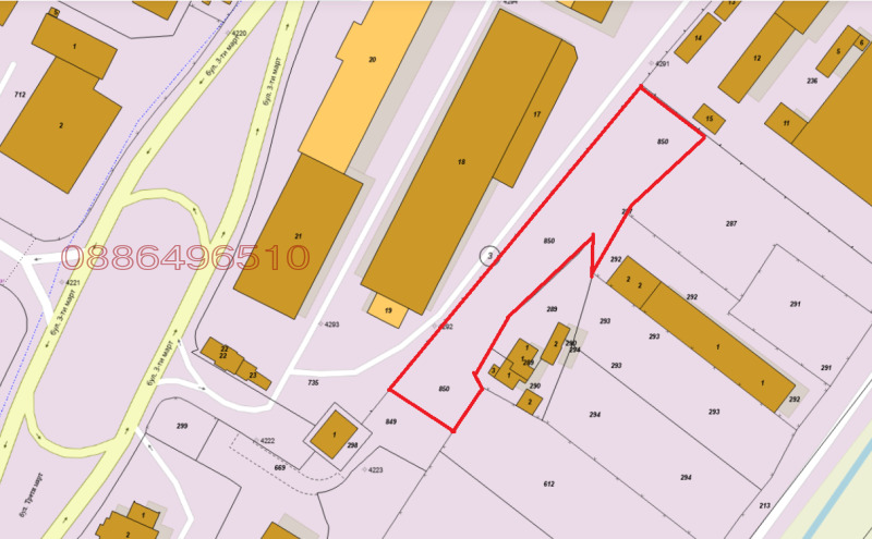 Продава ПАРЦЕЛ, гр. Русе, Промишлена зона - Запад