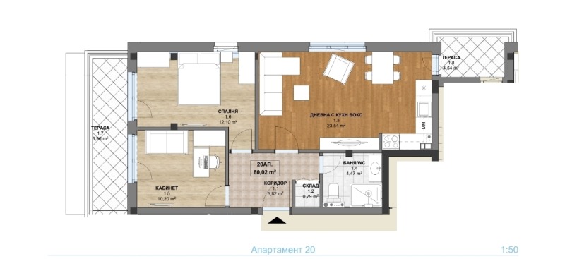 Продава 3-СТАЕН в област Пловдив, гр. Асеновград - 91 кв.м / 95 000 € » 185 803.85 лв., ИМОТНА ТОЧКА - АСЕНОВГРАД