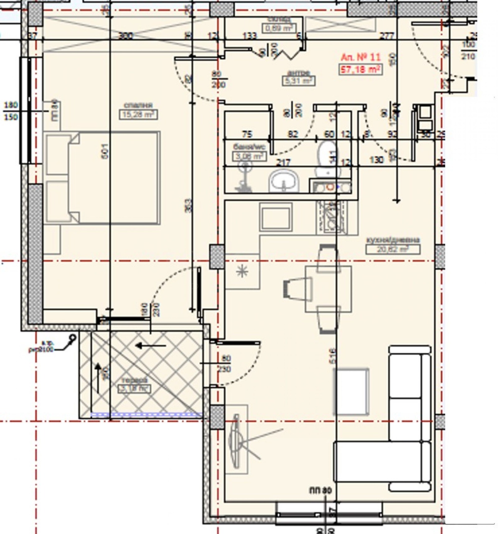 Продава 2-СТАЕН, гр. Приморско, област Бургас, снимка 2 - Апартаменти - 53133937