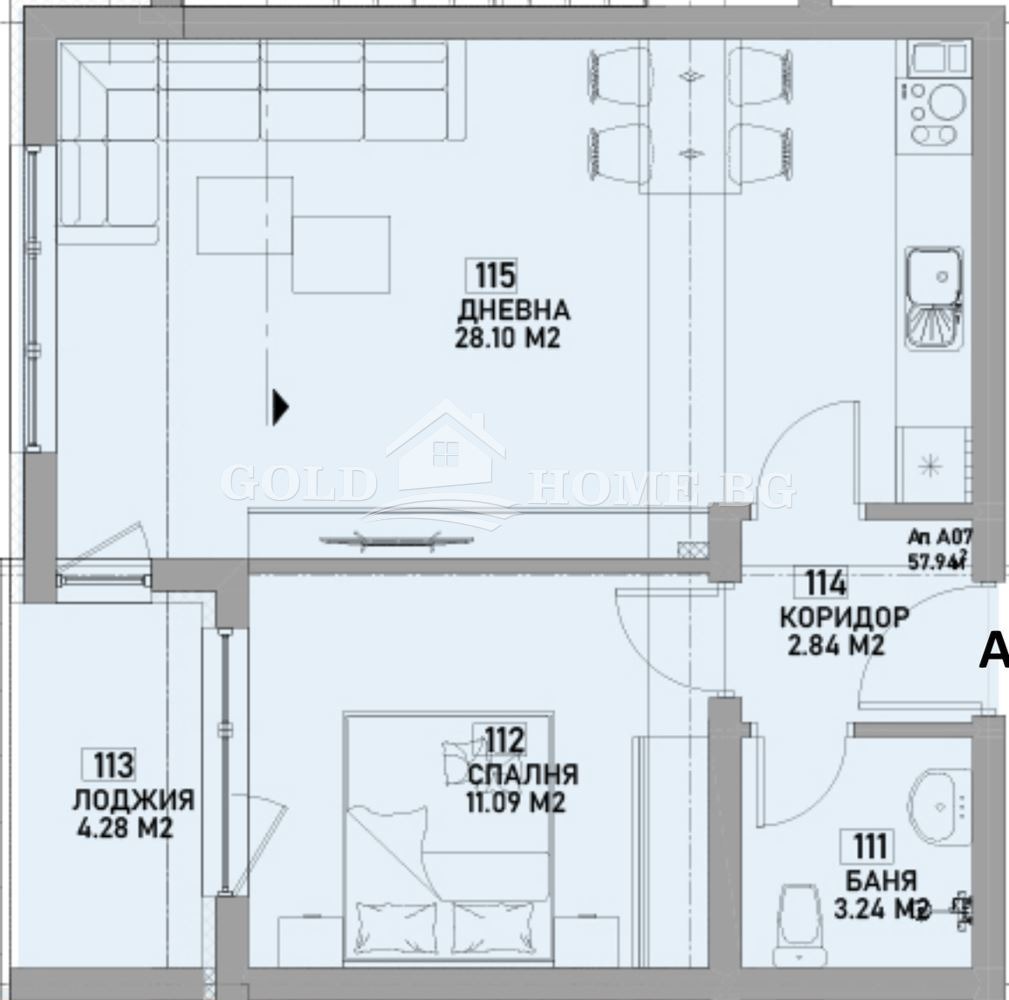 Продава 2-СТАЕН, гр. Пловдив, Южен, снимка 2 - Апартаменти - 53721306