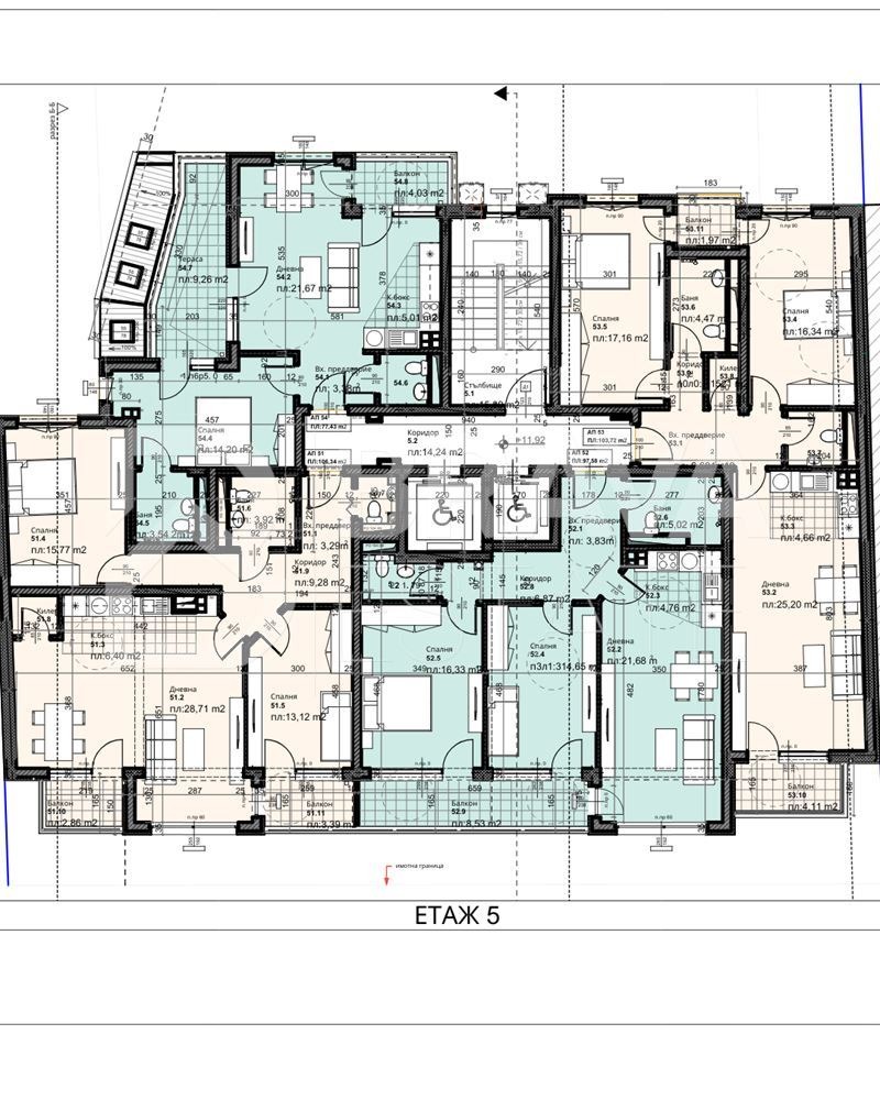 Satılık  1 yatak odası Plovdiv , Karşiyaka , 98 metrekare | 55931812 - görüntü [3]