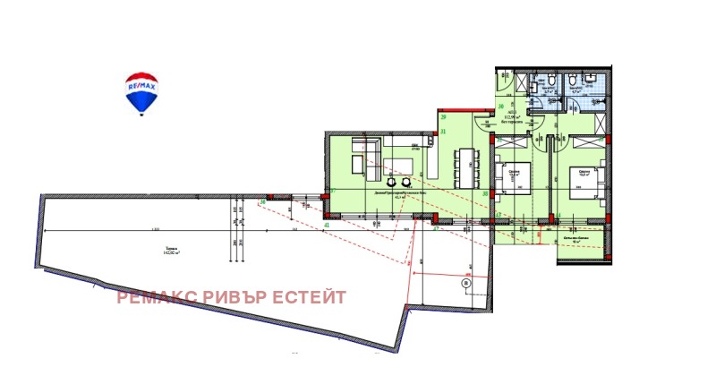 Till salu  2 sovrum Ruse , Sjirok centar , 288 kvm | 85813280