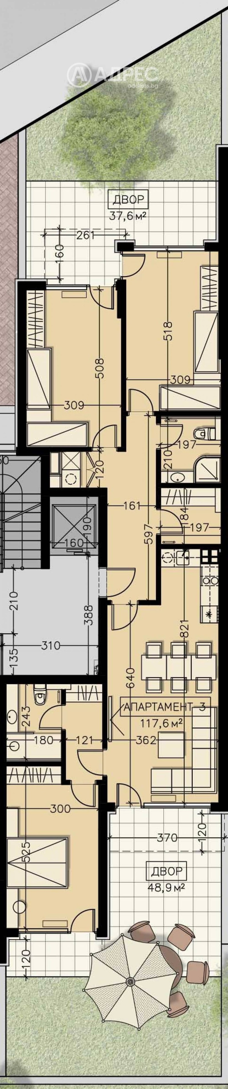 In vendita  3+ camere da letto Sofia , Manastirski livadi , 227 mq | 31475039 - Immagine [2]