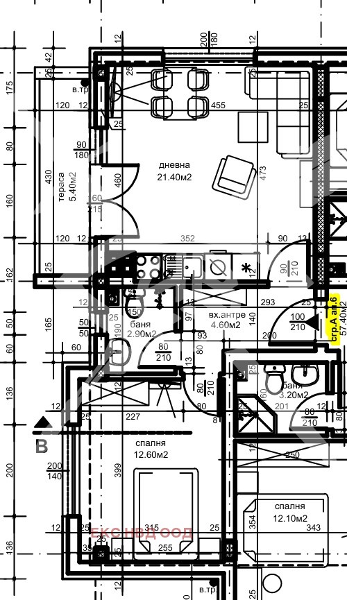 Продава 2-СТАЕН, гр. Пловдив, Христо Смирненски, снимка 1 - Aпартаменти - 49385878