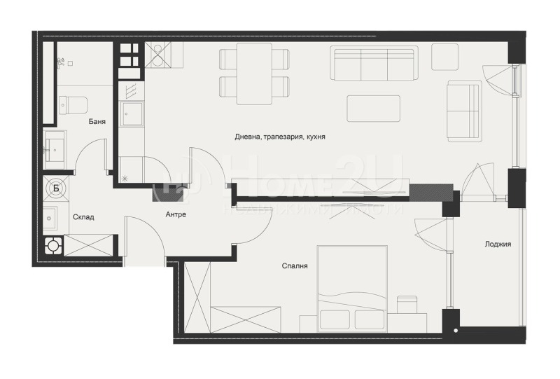 Na sprzedaż  1 sypialnia Sofia , Krastowa wada , 89 mkw | 83462954 - obraz [9]