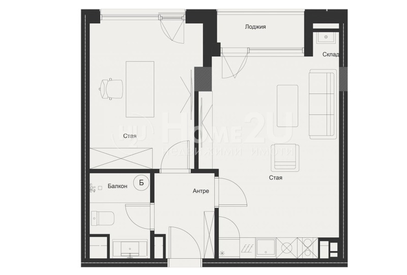 À vendre  1 chambre Sofia , Hladilnika , 67 m² | 83462954 - image [7]