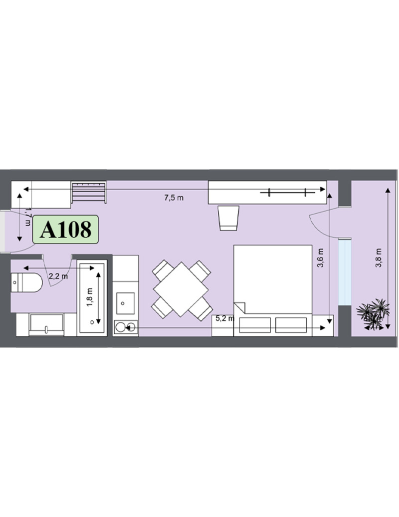 Zu verkaufen  Studio region Blagoewgrad , Bansko , 43 qm | 27598722 - Bild [8]