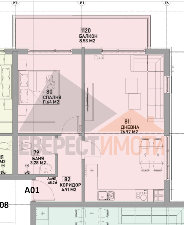 Продава 2-СТАЕН, гр. Пловдив, Въстанически, снимка 3 - Апартаменти - 52691292