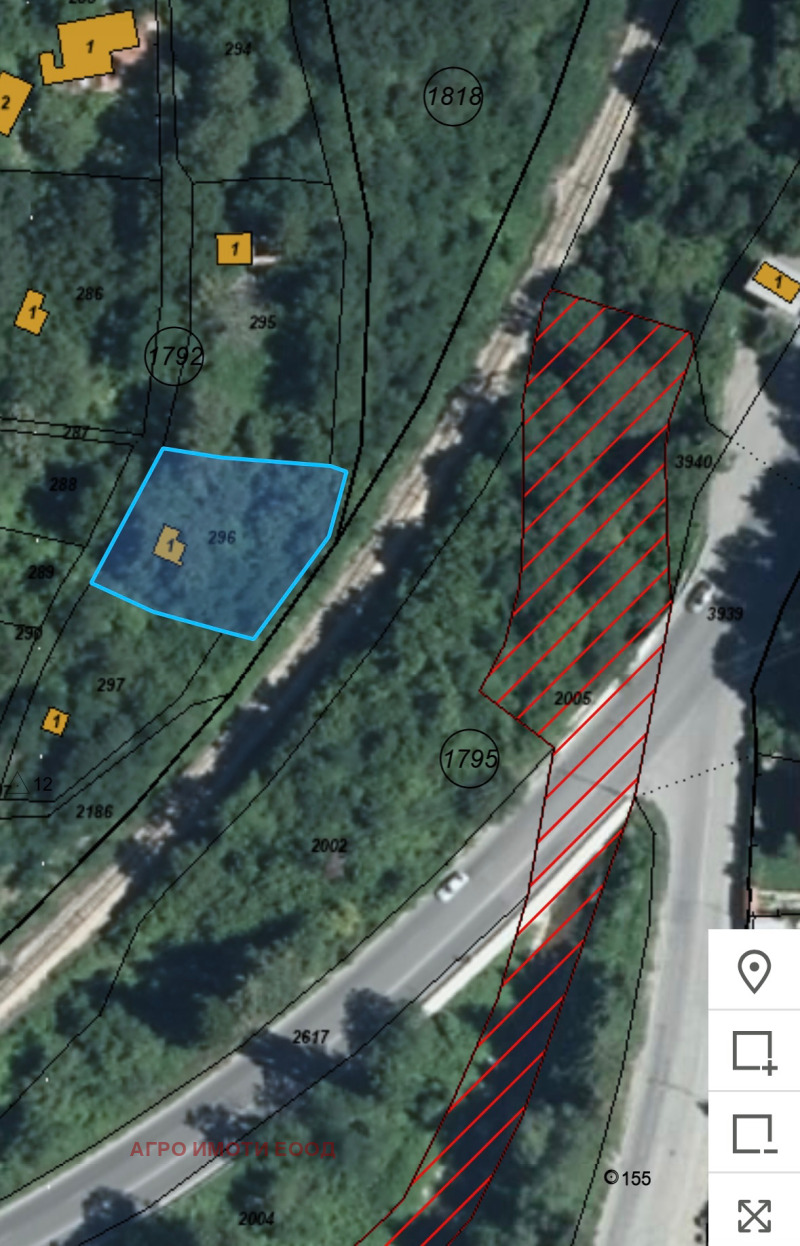 Til salg  Grund Sofia , Vladaya , 606 kvm | 94448835