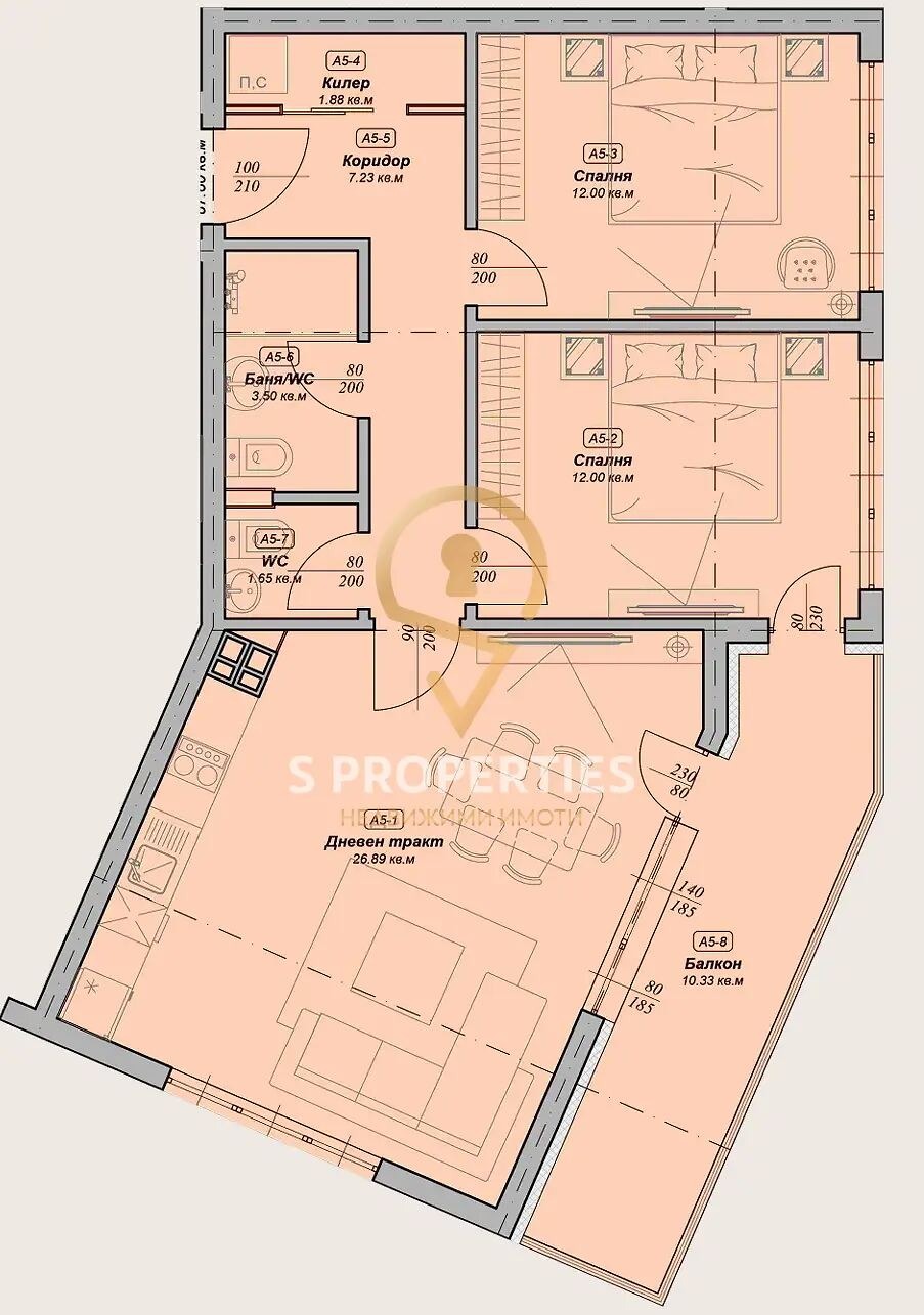 Продава 3-СТАЕН, гр. Варна, Галата, снимка 7 - Апартаменти - 54332595
