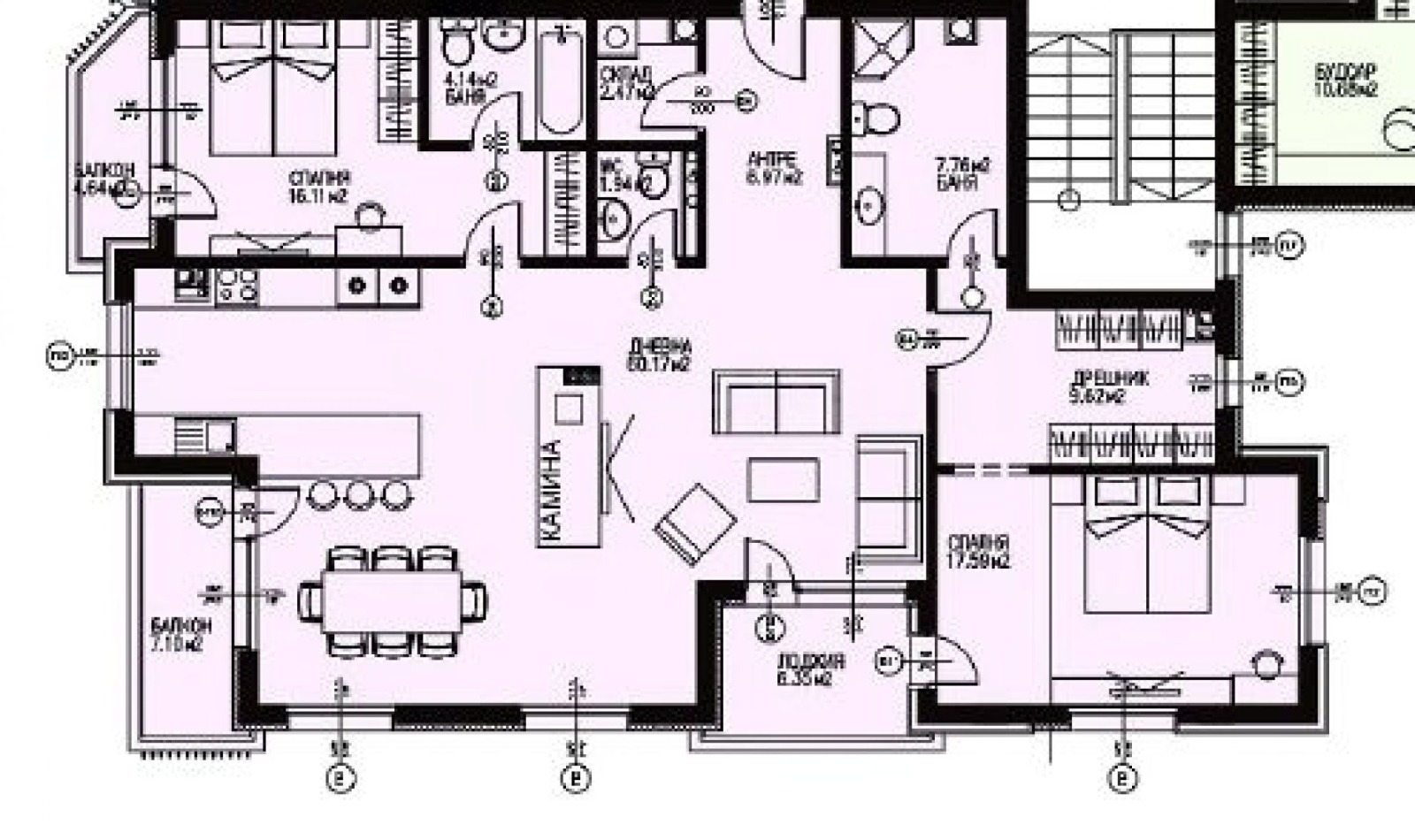 Продава 3-СТАЕН, гр. София, Драгалевци, снимка 3 - Апартаменти - 54614653