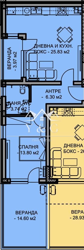 Продава  2-стаен град Пловдив , Остромила , 71 кв.м | 99270243 - изображение [2]