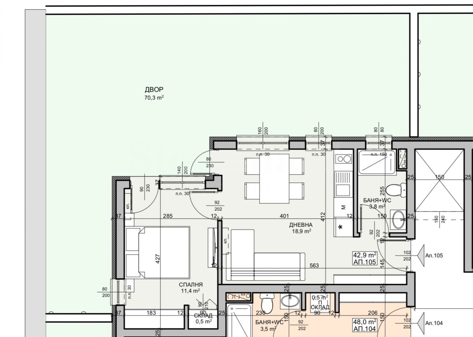 Продава 2-СТАЕН, с. Синеморец, област Бургас, снимка 2 - Апартаменти - 55067961