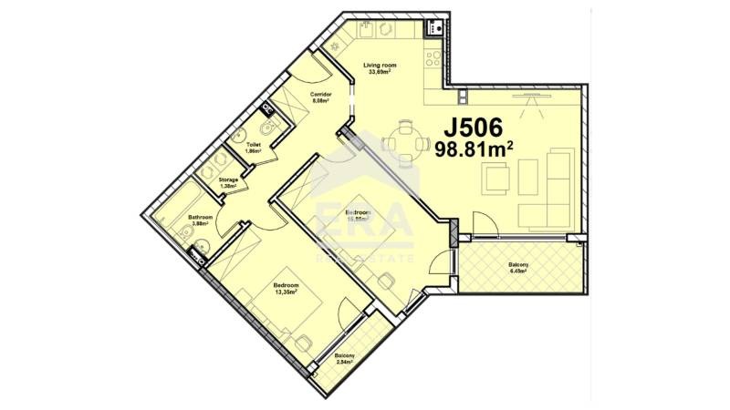 Продава  3-стаен град София , Полигона , 116 кв.м | 18109695 - изображение [2]