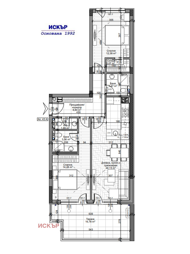 Продава 3-СТАЕН, гр. София, Младост 4, снимка 2 - Апартаменти - 54294608