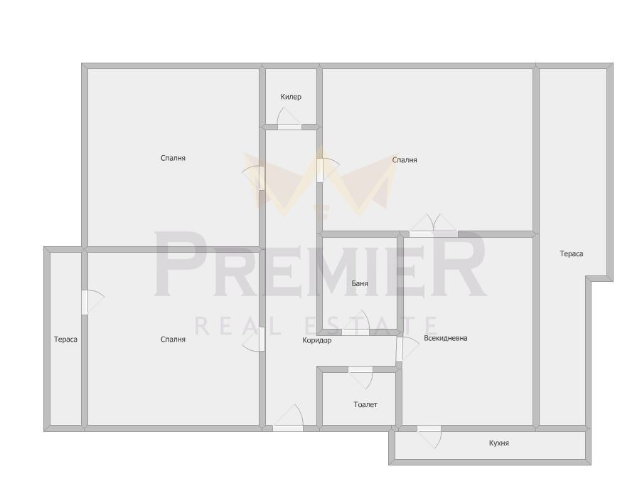 Продава 4-СТАЕН, гр. Варна, Базар Левски, снимка 17 - Апартаменти - 55797797