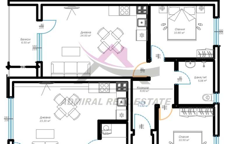 Продава 3-СТАЕН, гр. Варна, Възраждане 3, снимка 2 - Апартаменти - 52152757