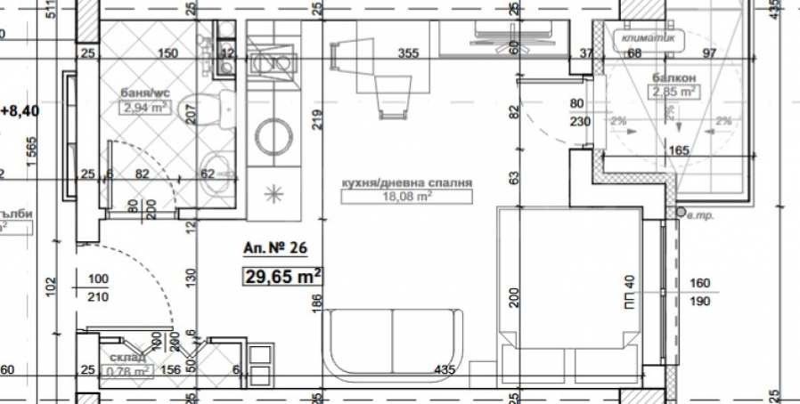 Продава 1-СТАЕН, гр. Китен, област Бургас, снимка 2 - Апартаменти - 51831669