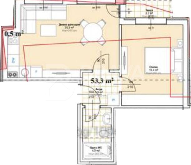 Продава 2-СТАЕН, гр. Пловдив, Център, снимка 4 - Апартаменти - 53820616