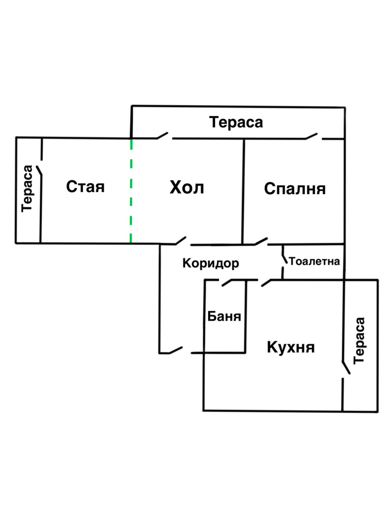 На продаж  2 спальні София , Борово , 80 кв.м | 80024063 - зображення [10]