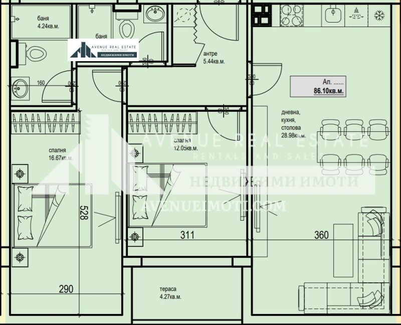 Продава 3-СТАЕН, гр. Пловдив, Кършияка, снимка 1 - Aпартаменти - 47502498