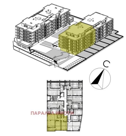 À venda  2 quartos Plovdiv , Karchiiaka , 110 m² | 74234679 - imagem [3]