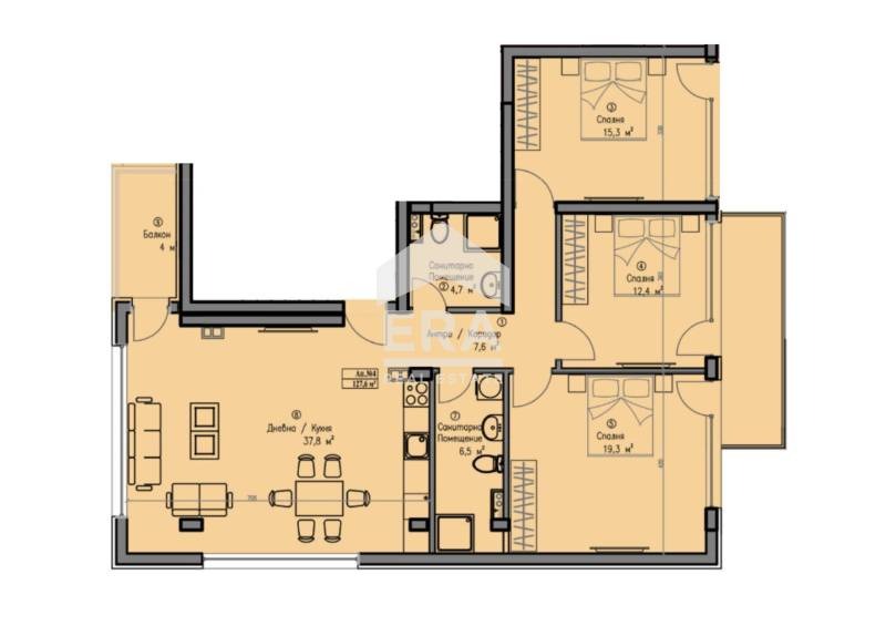 À venda  3 quartos Sofia , Boiana , 158 m² | 47149017 - imagem [15]