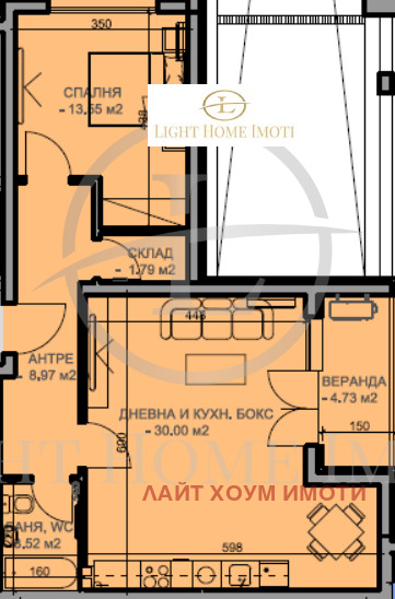À vendre  1 chambre Plovdiv , Yujen , 87 m² | 49538398 - image [6]