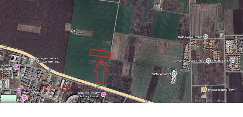 Продава ПАРЦЕЛ, гр. Поморие, област Бургас