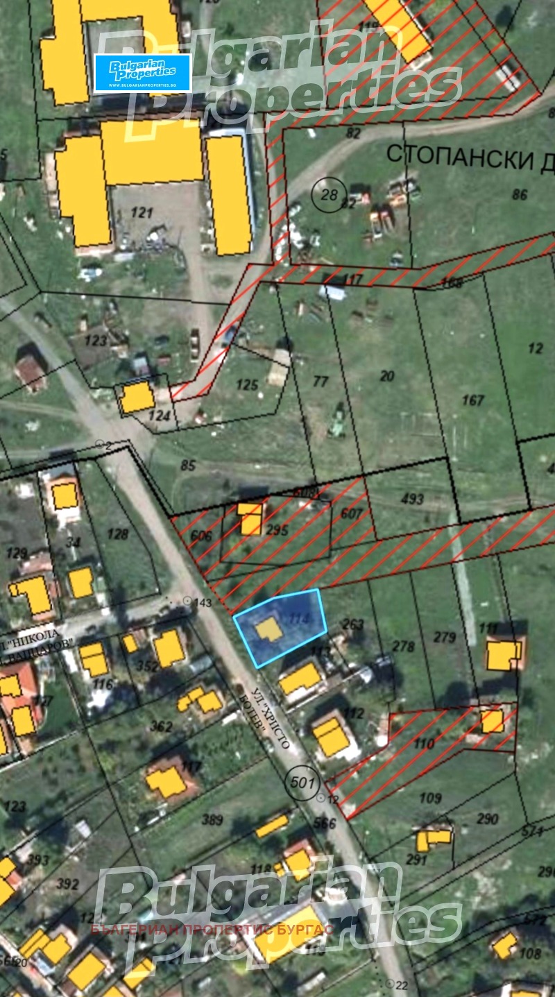 Продава ПАРЦЕЛ в град Бургас, с. Извор - 503 кв.м / 53 000 € » 103 658.99 лв., БЪЛГЕРИАН ПРОПЕРТИС БУРГАС
