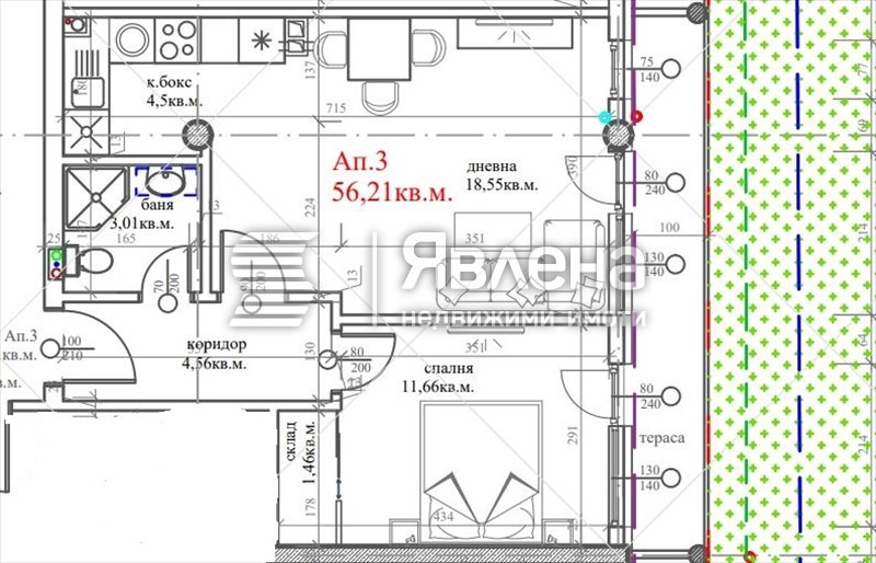 Продава  2-стаен град София , Горубляне , 63 кв.м | 10917342 - изображение [3]