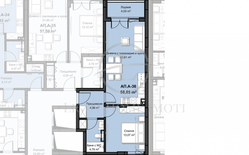 Продава 2-СТАЕН, гр. Пловдив, Христо Смирненски, снимка 4 - Апартаменти - 53278225