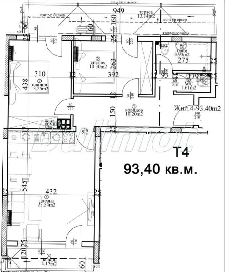 Продава 3-СТАЕН, гр. Варна, Център, снимка 7 - Апартаменти - 55823999