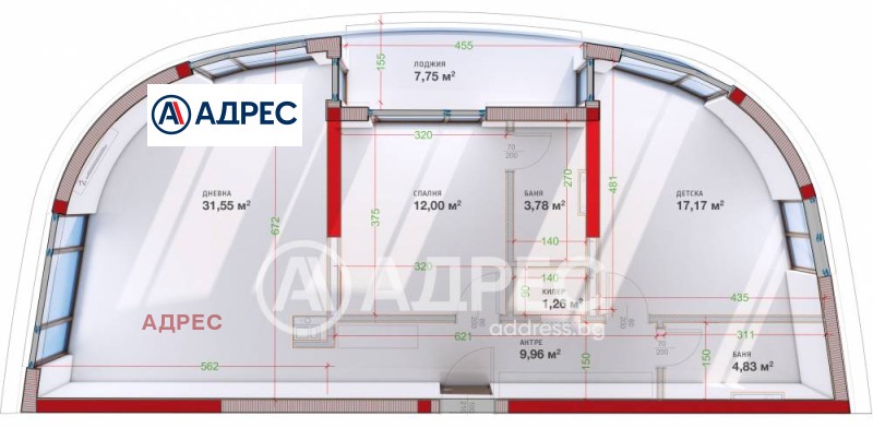 Продава 3-СТАЕН, гр. Варна, Трошево, снимка 2 - Апартаменти - 53018849
