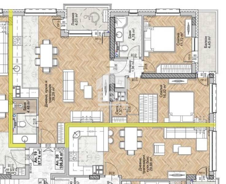 Продава 3-СТАЕН, гр. София, Люлин 8, снимка 4 - Апартаменти - 53285961