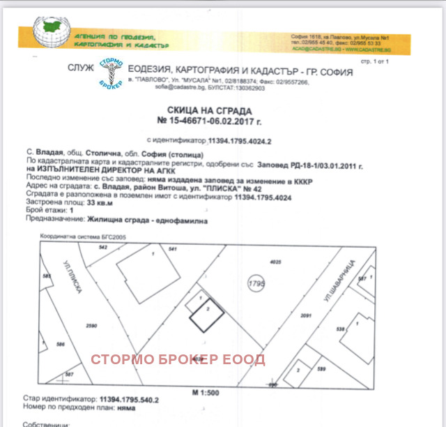 For Sale  Plot Sofia , Vladaya , 1480 sq.m | 62275648 - image [3]