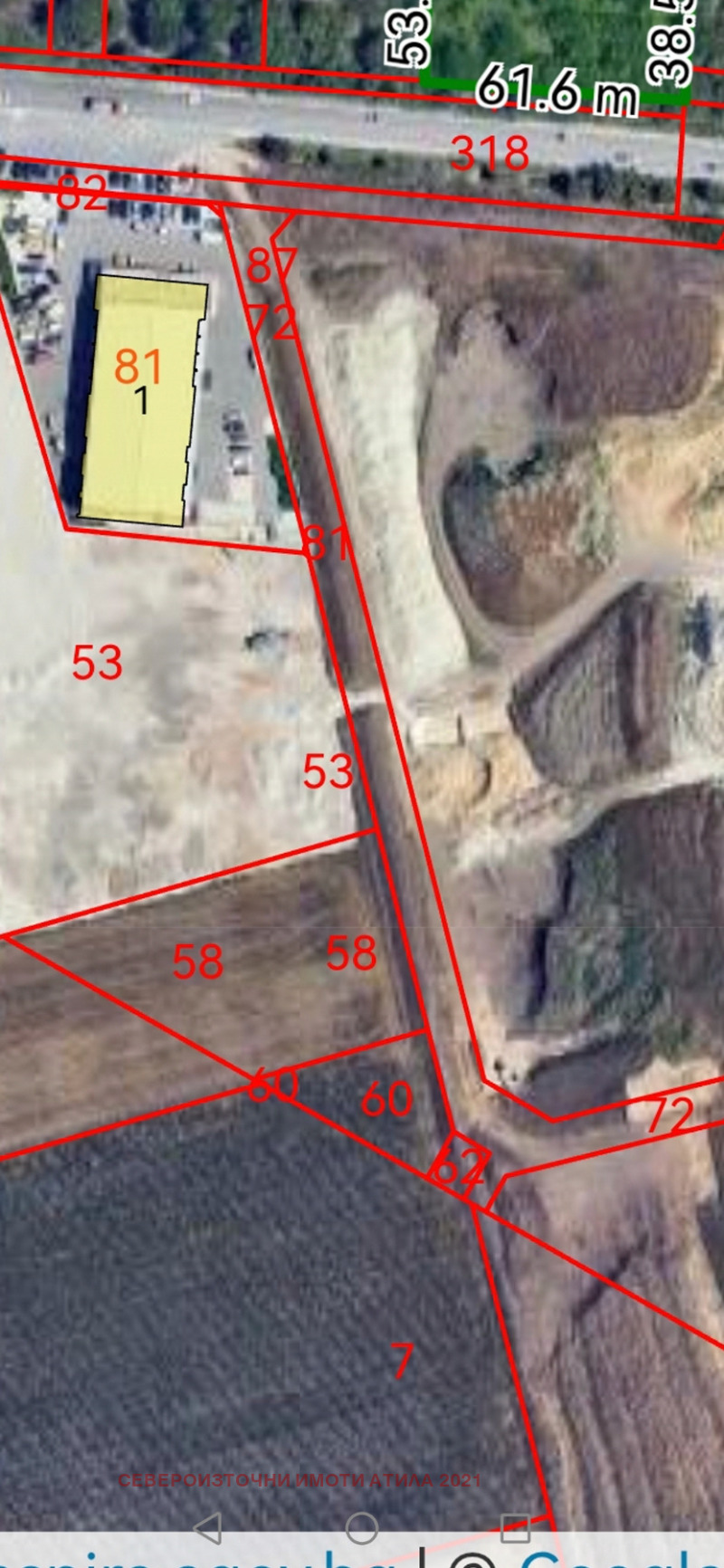 Продава ПАРЦЕЛ, гр. Аксаково, област Варна, снимка 2 - Парцели - 53222670