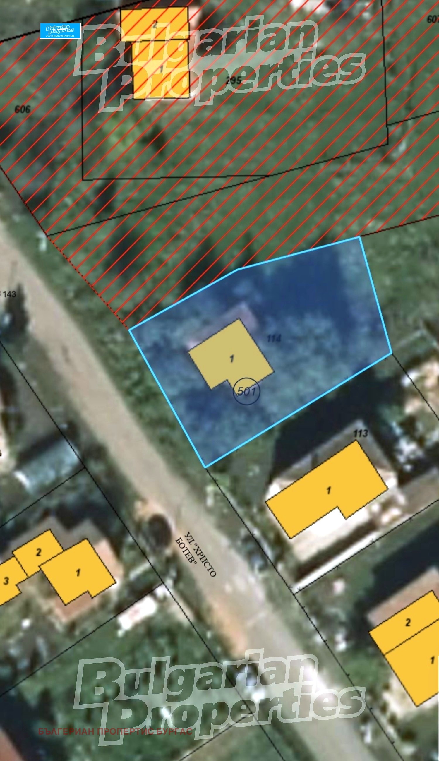 Продава ПАРЦЕЛ, гр. Бургас, с. Извор, снимка 2 - Парцели - 54118843