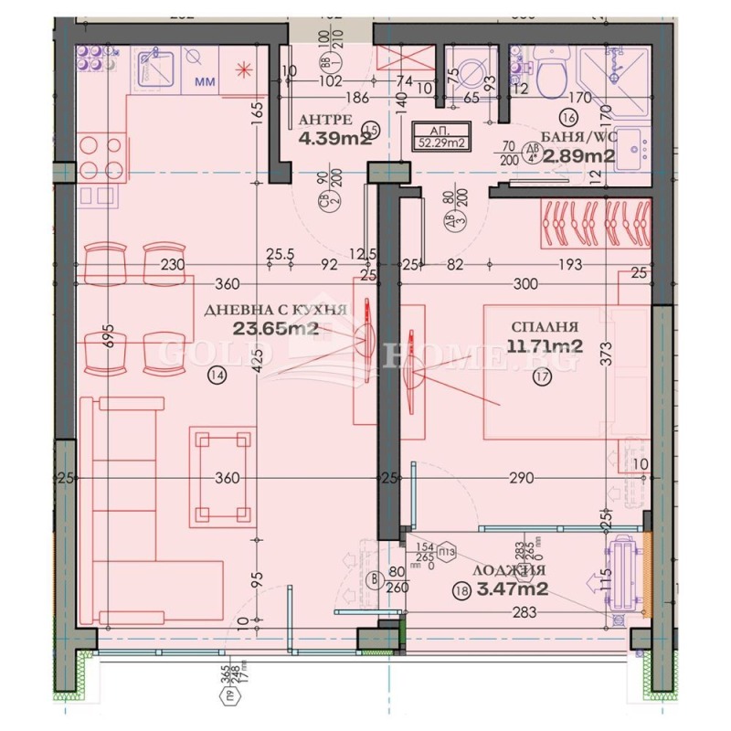 Продава 2-СТАЕН, гр. Пловдив, Тракия, снимка 2 - Aпартаменти - 48123618