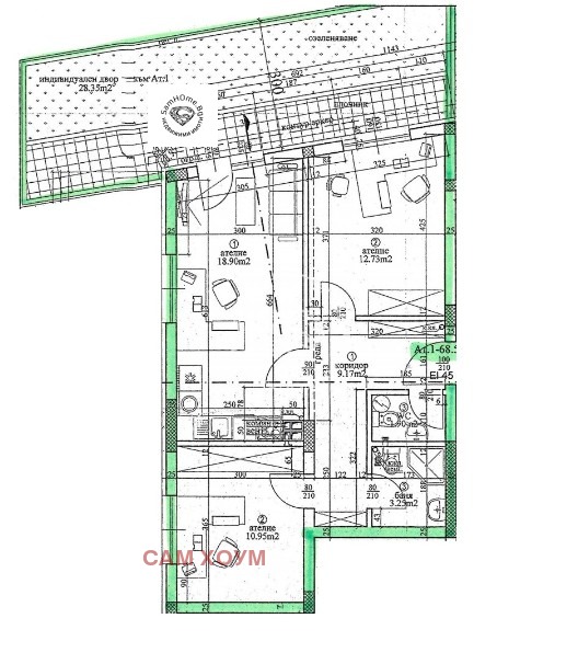 Продава 3-СТАЕН, гр. Варна, Левски 1, снимка 2 - Aпартаменти - 45670676