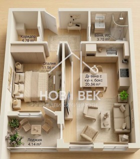 2-СТАЕН, 64 m2