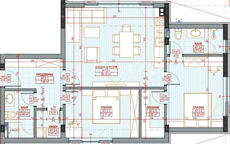 Продава 3-СТАЕН, гр. София, Враждебна, снимка 7 - Aпартаменти - 48393162