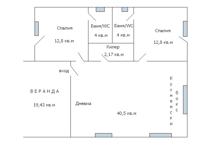 Продава КЪЩА, с. Езерец, област Добрич, снимка 17 - Къщи - 55374924