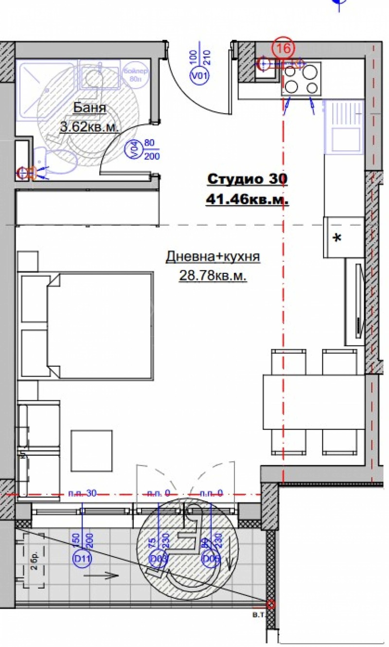 Til salgs  Studio region Burgas , Tsarevo , 47 kvm | 69626158 - bilde [2]