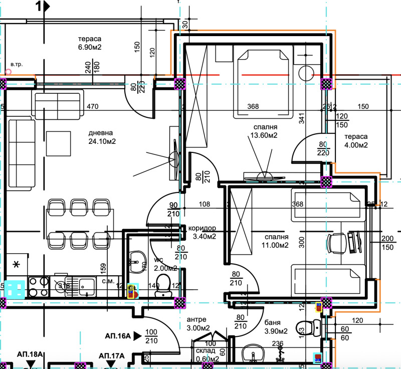 Продава 3-СТАЕН, гр. Пловдив, Беломорски, снимка 2 - Апартаменти - 53042645