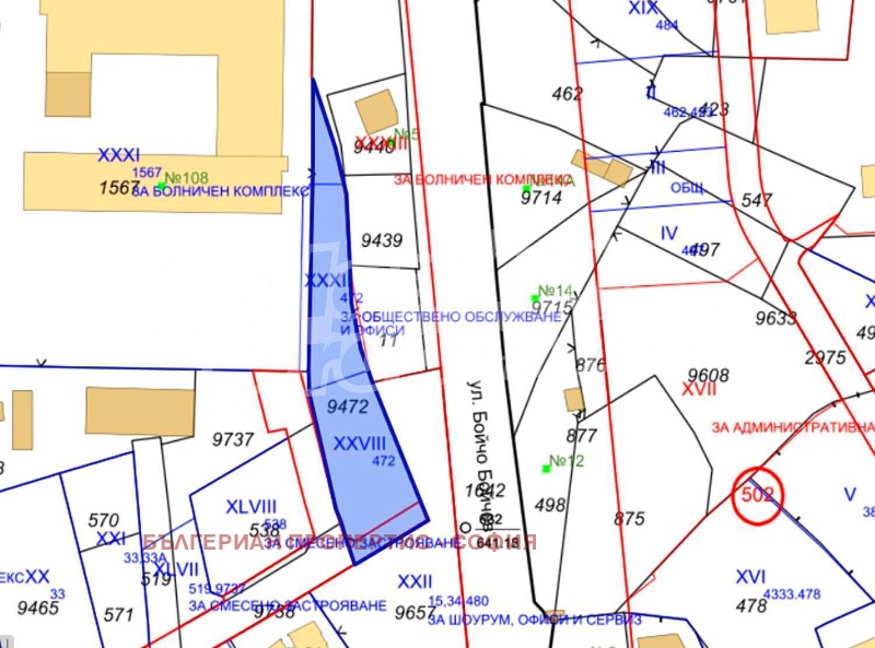 Продава ПАРЦЕЛ, гр. София, Горна баня, снимка 3 - Парцели - 48960643