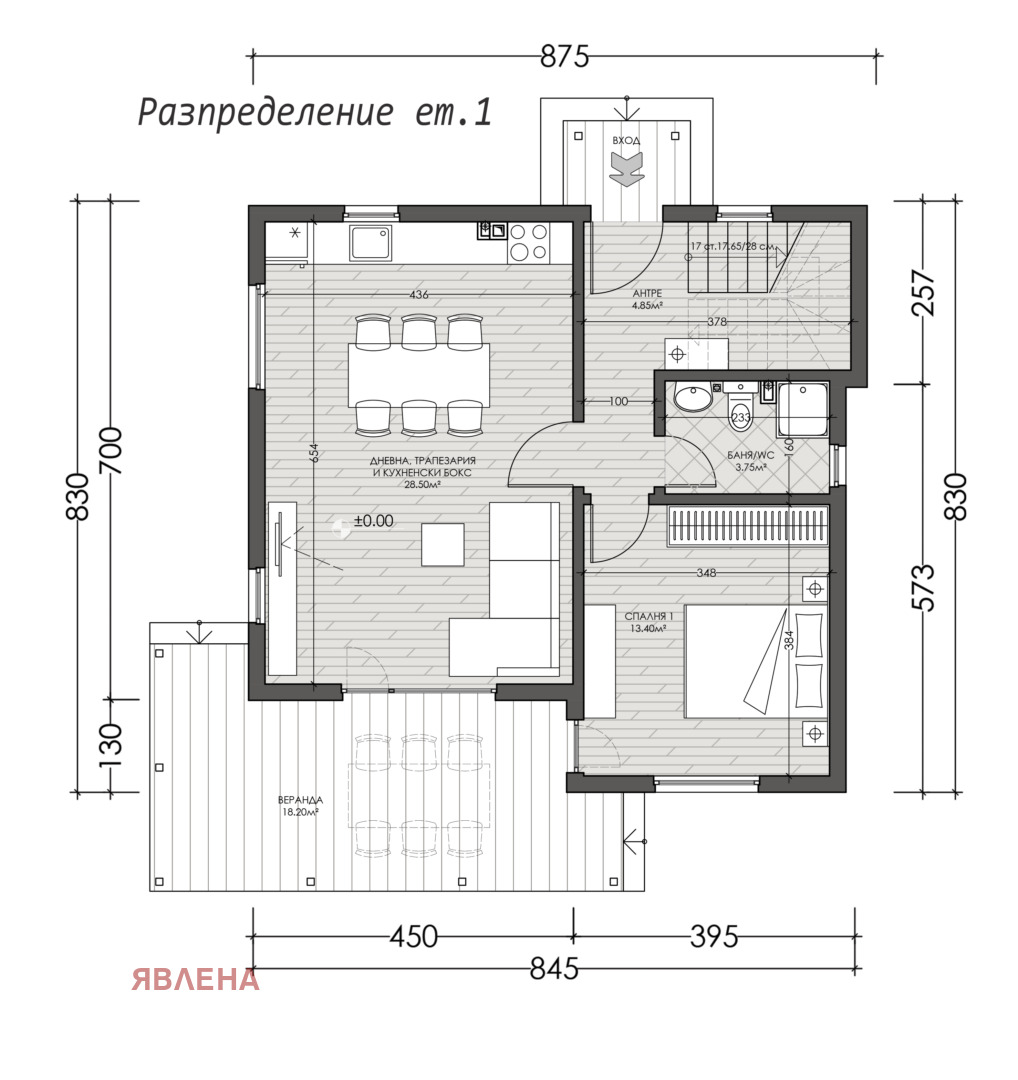 Продава КЪЩА, гр. Костинброд, област София област, снимка 4 - Къщи - 54598091